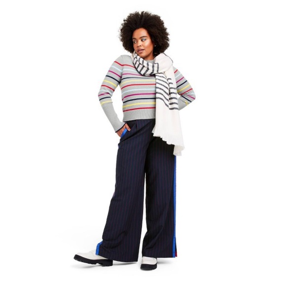 La ligne crew neck stripped sweater nwt - Picture 7 of 8